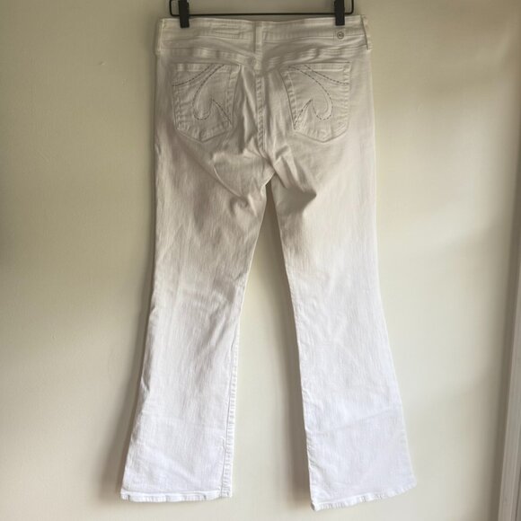 AG Adriano Goldschmied • The Club Well Fitted White Jeans Size 32R - Picture 8 of 14